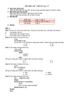 GA-Đề kiểm tra 1tiết-11(chuẩn kiến thức)