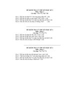 Đê thi môn âm nhạc 7