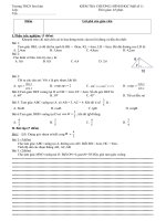 đề kiểm hinh 9 chương 1