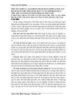 MỘT SỐ Ý KIẾN VÀ GIẢI PHÁP NHẰM HOÀN THIỆN CÔNG TÁC HẠCH TOÁN TIÊU THỤ HÀNG HOÁ VÀ XÁC ĐỊNH KẾT QUẢ TIÊU THỤ TẠI CÔNG TY ELECTROLUX VIỆT NAM