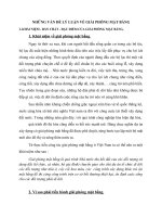 NHỮNG VẤN ĐỀ LÝ LUẬN VỀ GIẢI PHÓNG MẶT BẰNG