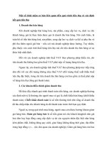 Một số khái niệm cơ bản liên quan đến quá trình tiêu thụ và xác định kết quả tiêu thụ