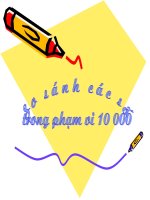 So sánh các số trong phạm vi 10000
