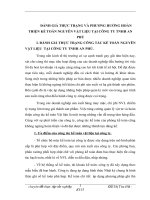 ĐÁNH GIÁ THỰC TRẠNG VÀ PHƯƠNG HƯỚNG HOÀN THIỆN KẾ TOÁN NGUYÊN VẬT LIỆU TẠI CÔNG TY TNHH AN PHÚ