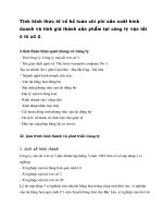 Tình hình thực tế về kế toán chi phí sản xuất kinh doanh và tính giá thành sản phẩm tại công ty vận tải ô tô số 3