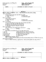 kiem tra 45 Sử 8 tuan 10