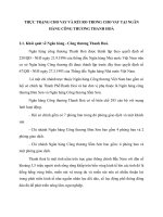 THỰC TRẠNG CHO VAY VÀ RỦI RO TRONG CHO VAY TẠI NGÂN HÀNG CÔNG THƯƠNG THANH HOÁ