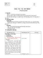 GIÁO ÁN NGỮ VĂN 6 CHUẨN TUẦN 12