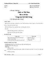 Giáo án Word âm nhạc lớp 4 dạng tham khảo