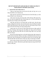 MỘT SỐ Ý KIẾN ĐỀ XUẤT GIẢM CHÍ PHÍ LƯU THÔNG TẠI CÔNG TY KINH DOANH VÀ CHẾ BIẾN THAN HÀ NỘI