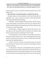 NHỮNG LÝ LUẬN CƠ BẢN VỀ HẠCH TOÁN TIÊU THỤ VÀ XÁC ĐỊNH KẾT QUẢ TIÊU THỤ THÀNH PHẨM TRONG CÁC DOANH NGHIỆP SẢN XUẤT