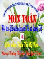 NHÂN MỘT SỐ THẬP PHÂN VỚI MỘT SỐ THẬP PHÂN