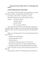 KHÁI QUÁT ĐẶC ĐIỂM CÔNG TY BÁNH KẸO HẢI CHÂU