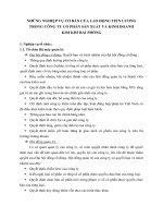 NHỮNG NGHIỆP VỤ CƠ BẢN CỦA LAO ĐỘNG TIỀN LƯƠNG TRONG CÔNG TY CỔ PHẦN SẢN XUẤT VÀ KINH DOANH