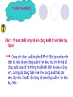 bài 30: Máy Phát Điện Xoay Chiều