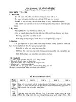 GA Tuần 1: CD : Bé yêu cô giáo mình (15-19/11/2010)