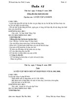 GA Tuần 12- Buổi 2- Lớp 5