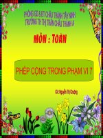 PHÉP CỘNG TRONG PV 7