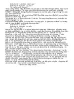 Phát biểu của giáo viên 20/11