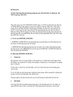 KẾ HOACH ĐỔI MỚI PHƯƠNG PHÁP DẠY HỌC VÈ KIỂM TRA ĐÁNH GIÁ  PGDTN