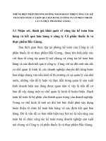 NHỮNG BIỆN PHÁP PHƯƠNG HƯỚNG NHẰM HOÀN THIỆN CÔNG TÁC KẾ TOÁN BÁN HÀNG VÀ KẾT QUẢ BÁN HÀNG Ở CÔNG TY CỔ PHẦN THUỐC LÁ VÀ THỰC PHẨM BẮC GIANG