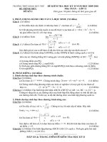 Thi thử HK II Toán_11 số 2
