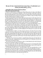 Bộ máy kế toán và hạch toán kế toán trong Công ty Cổ phần dịch vụ và thương mại Hàng không