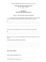 Mẫu đơn đăng ký chủ trì thực hiện đề tài, dự án sản xuát thử nghiệm