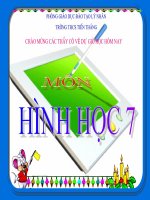 TRƯỜNG HỢP BẰNG NHAU THỨ 2 CỦA TAM GIÁC (C.G.C)