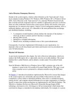 Active Directory Emergency Recovery