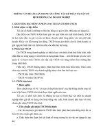 NHỮNG VẤN ĐỀ LÍ LUẬN CHUNG VỀ CÔNG  TÁC KẾ TOÁN TÀI SẢN CỐ ĐỊNH TRONG CÁC DOANH NGHIỆP