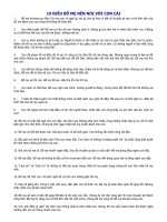 19 điều bố mẹ nên nói với con cái