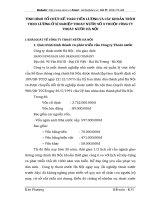 TÌNH HÌNH TỔ CHỨC KẾ TOÁN TIỀN LƯƠNG VÀ CÁC KHOẢN TRÍCH THEO LƯƠNG Ở XÍ NGHIỆP THOÁT NƯỚC SỐ 3 THUỘC CÔNG TY THOÁT NƯỚC HÀ NỘI