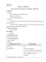 GIÁO ÁN THỂ DỤC 6 2010-2011