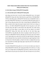 THỰC TRẠNG HOẠT ĐỘNG THANH TOÁN TDCT TẠI CHI NHÁNH NHNOPTNT HOÀNG MAI