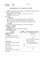 Tiết 3: ĐHĐN- Chạy ngắn- chạy bền