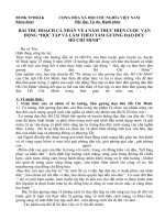 4 năm thực hiện cuộc vận động tấm gương đạo đức HCM