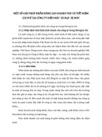 MỘT SỐ GIẢI PHÁP NHẰM NÂNG CAO DOANH THU VÀ TIẾT KIỆM CHI PHÍ TẠI CÔNG TY ĐIỆN MÁY  XE ĐẠP  XE MÁY