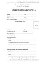 Bản đăng ký thi Olympia