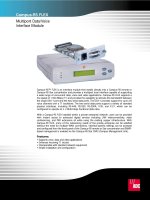 Multiport Data/Voice Interface Module