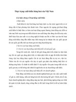 Thực trạng xuất khẩu hàng hoá của Việt Nam