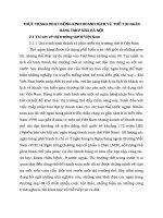 THỰC TRẠNG HOẠT ĐỘNG KINH DOANH DỊCH VỤ THẺ TẠI NGÂN HÀNG TMCP NHÀ HÀ NỘI