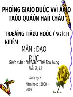 Quan tâm giúp đỡ hàng xóm, láng giềng.