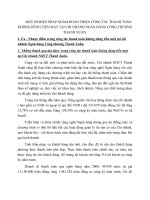 MỘT SỐ BIỆN PHÁP NHẰM HOÀN THIỆN CÔNG TÁC THANH TOÁN KHÔNG DÙNG TIỀN MẶT TẠI CHI NHÁNH NGÂN HÀNG CÔNG THƯƠNG          THANH XUÂN