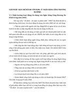 GIẢI PHÁP  HẠN CHẾ RỦI RO TÍN DỤNG  Ở  NGÂN HÀNG CÔNG THƯƠNG BA ĐÌNH