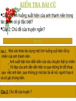 CHIẾC LƯỢC NGÀ ( 2 CỘT RẤT KHOA HỌC)