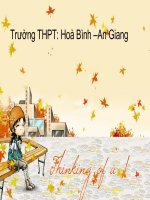 bai 22: enzim va vai tro chuyen hoa vat chat