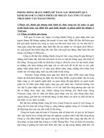 PHƯƠNG HƯỚNG HOÀN THIỆN KẾ TOÁN XÁC ĐỊNH KẾT QUẢ KINH DOANH VÀ PHÂN PHỐI LỢI NHUẬN TẠI CÔNG TY GIAO NHẬN KHO VẬN NGOẠI THƯƠNG