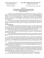 BÁO CÁO THÂN THIỆN, TÍCH CỰC 2009-2010