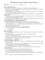 đề cương ôn tập HK I lí 8